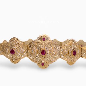 Mdamma Marokkaanse Gouden Riem Rood Kemra - Mirage
