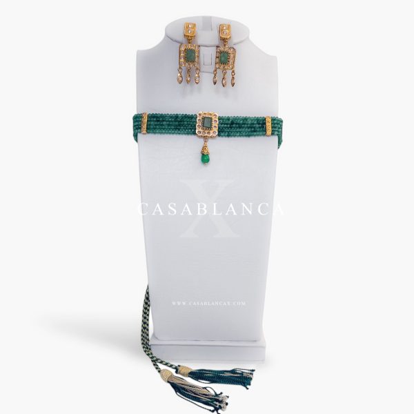 Gold Real Silver Choker Set Marga - Mirage