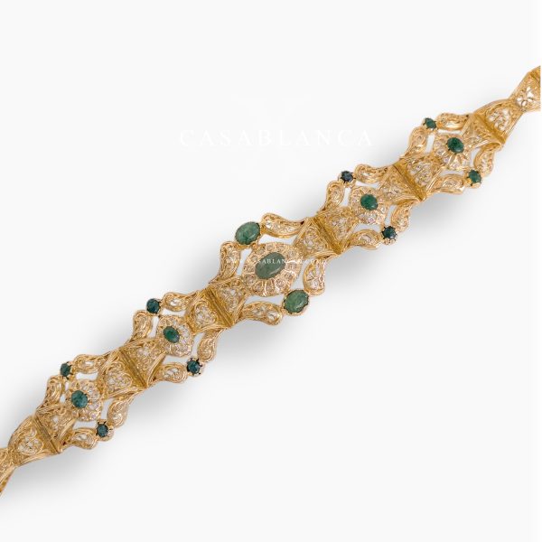 Gouden Mdamma Groen Mint Riem Jalina - Mirage - Imagen 3