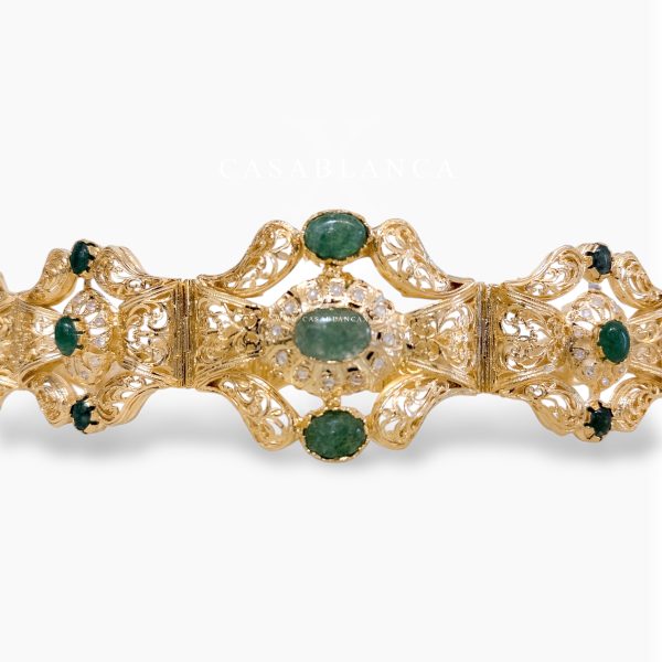Gouden Mdamma Groen Mint Riem Jalina - Mirage - Imagen 5