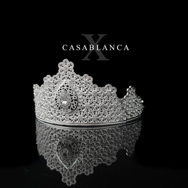 Corona Tiara in Argento - Laylina - immagine 2