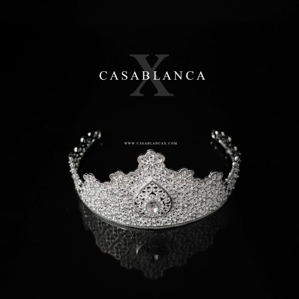Corona Tiara in Argento - Laylina - immagine 3