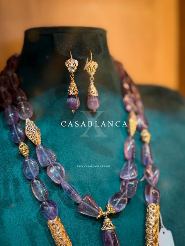 Golden Purple 7-Hour Real Silver Plated Set - Lyrielle - Image 3