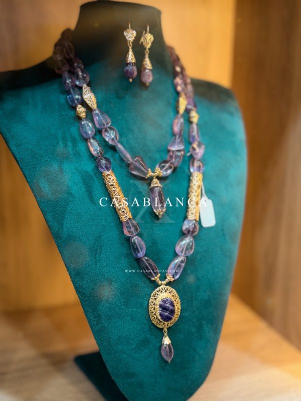 Golden Purple 7-Hour Real Silver Plated Set - Lyrielle