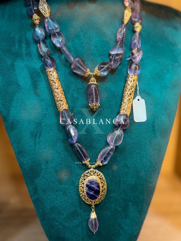 Golden Purple 7-Hour Real Silver Plated Set - Lyrielle - Image 2