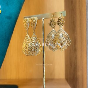 Gold Plated Earrings - Floreza
