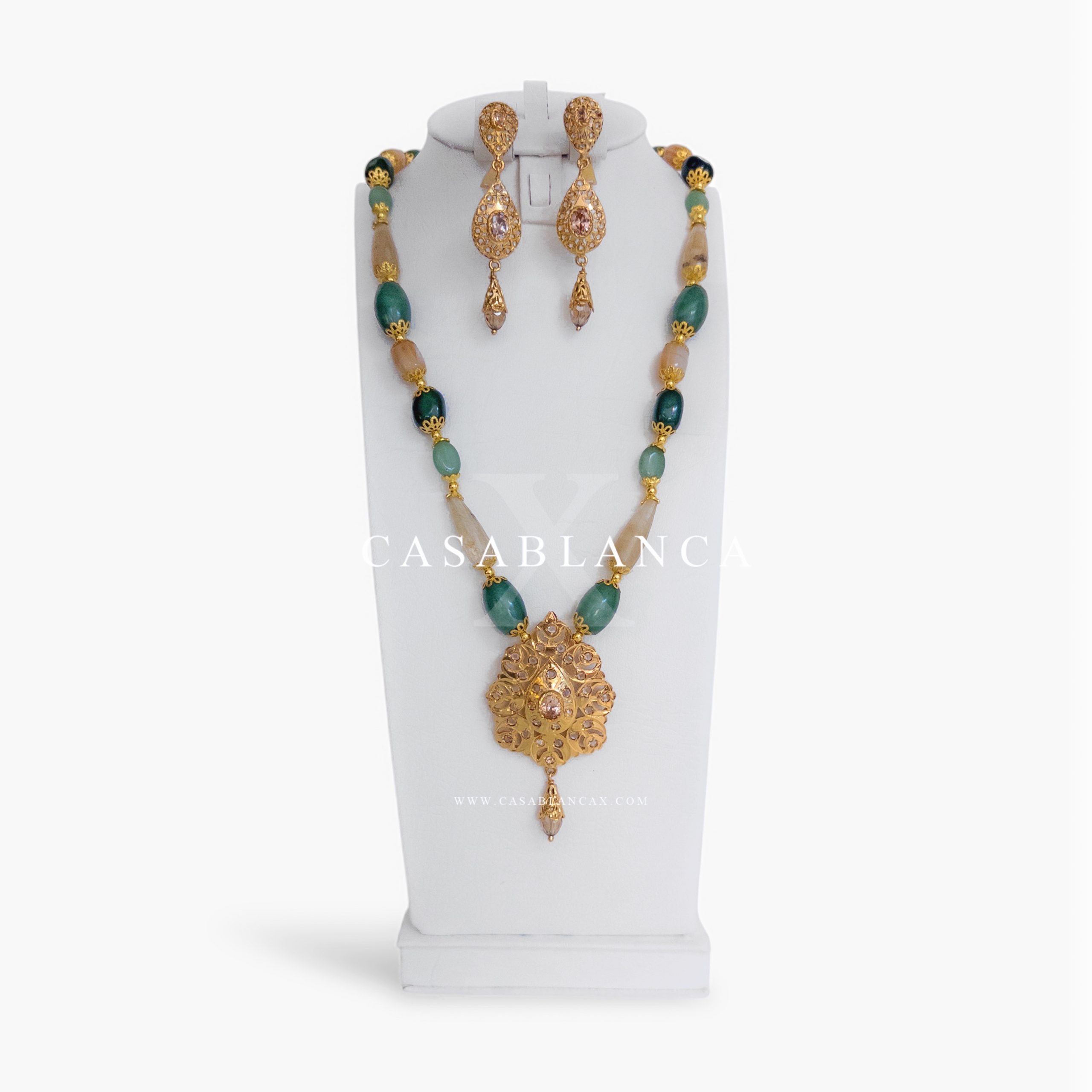 Gouden Ketting Set Pastel - Zarelia - Afbeelding 4