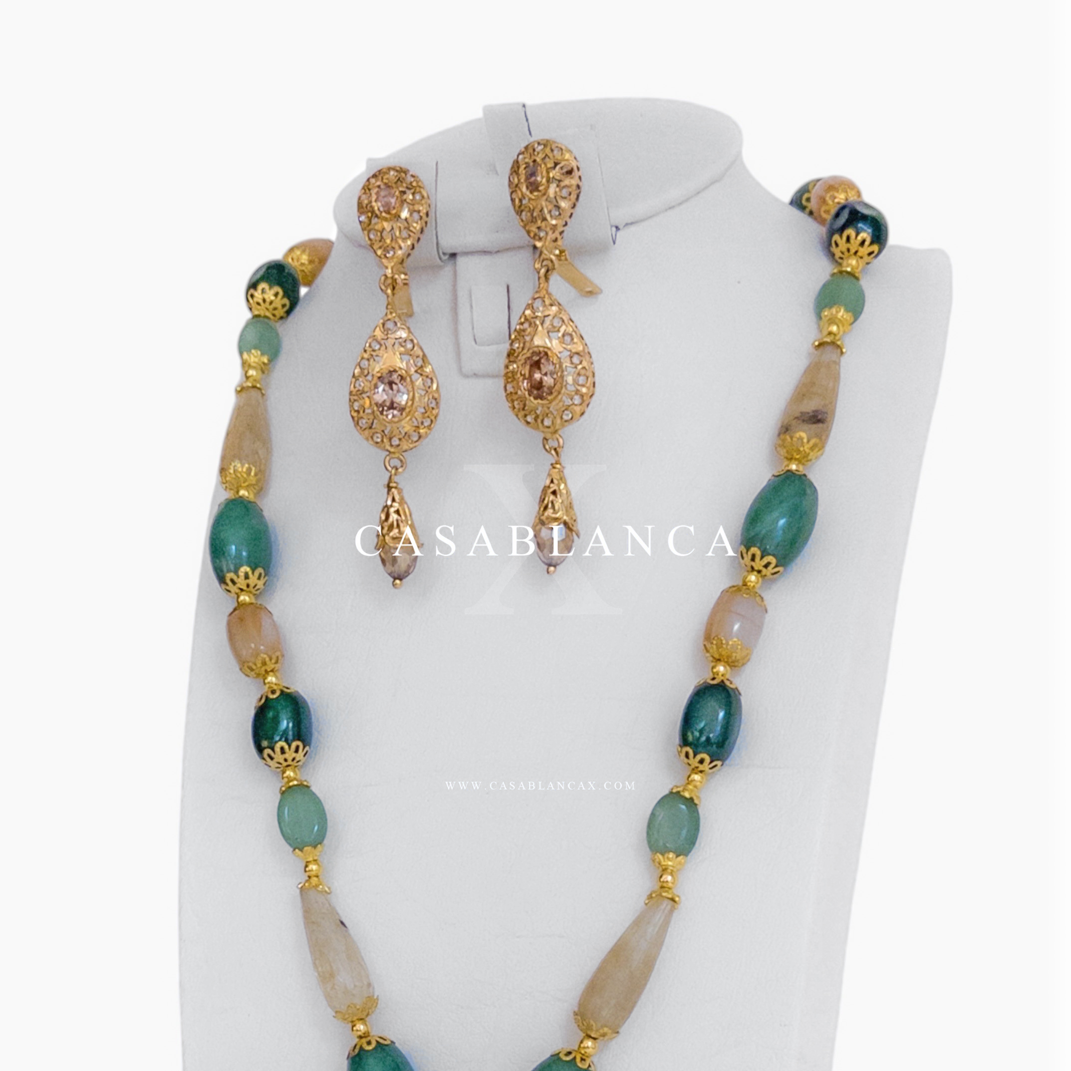 Gouden Ketting Set Pastel - Zarelia - Afbeelding 6