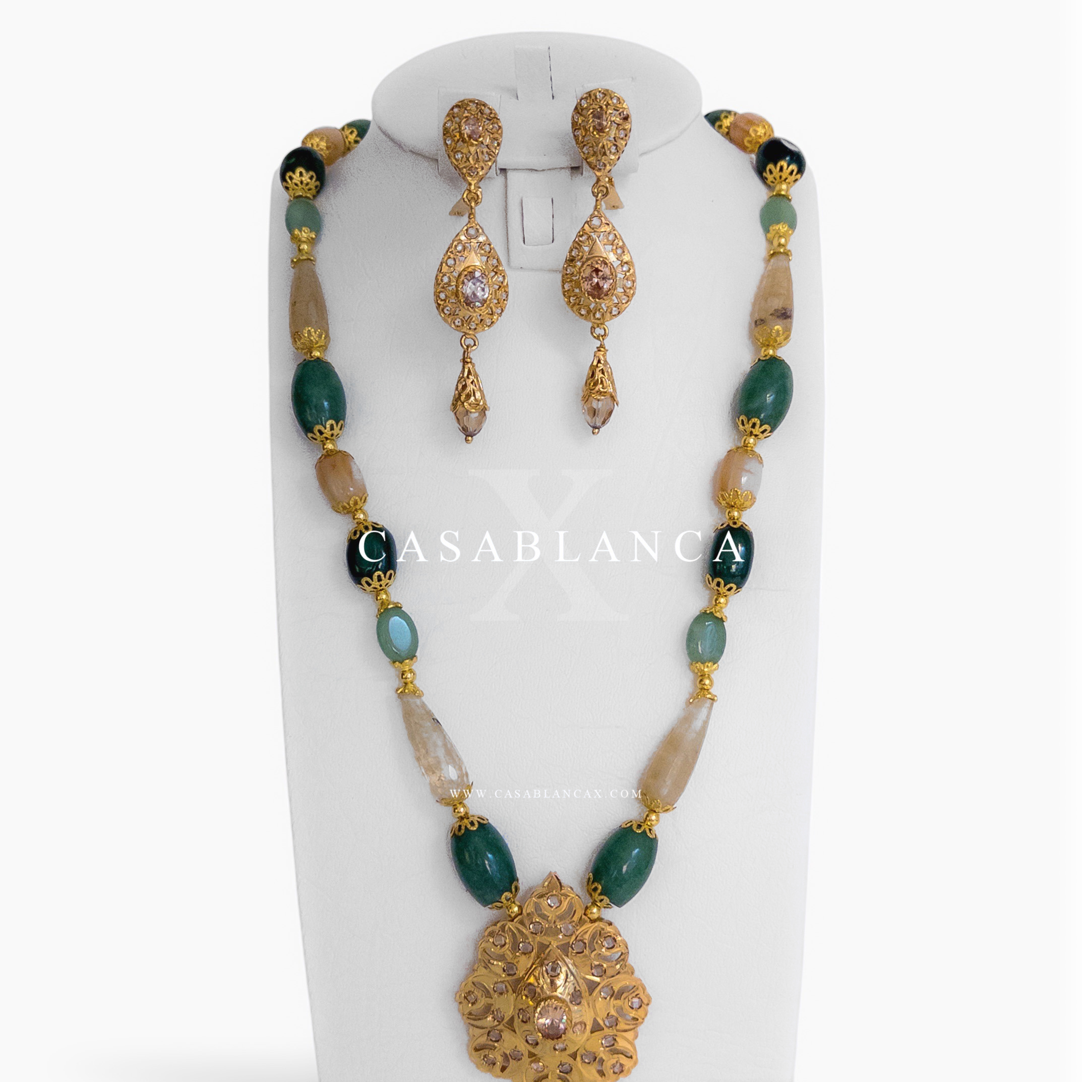 Gouden Ketting Set Pastel - Zarelia - Afbeelding 5