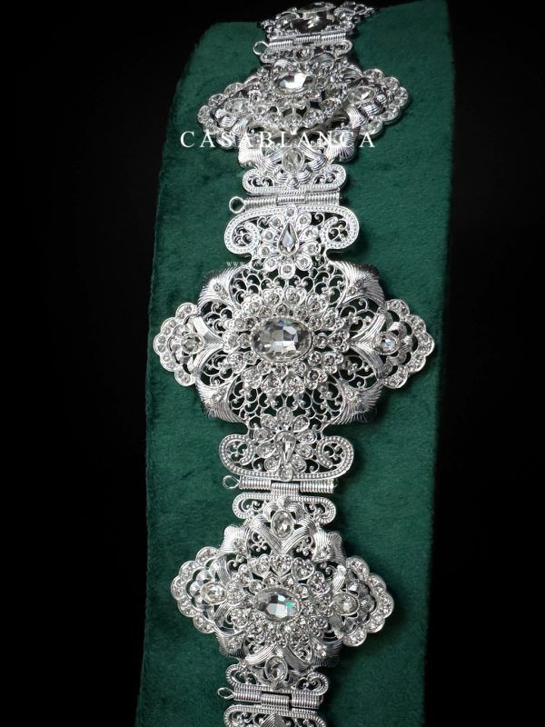 Moroccan Silver Belt Mdamma - Nazya - Image 2