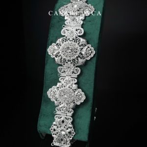 Moroccan Silver Belt Mdamma - Nazya