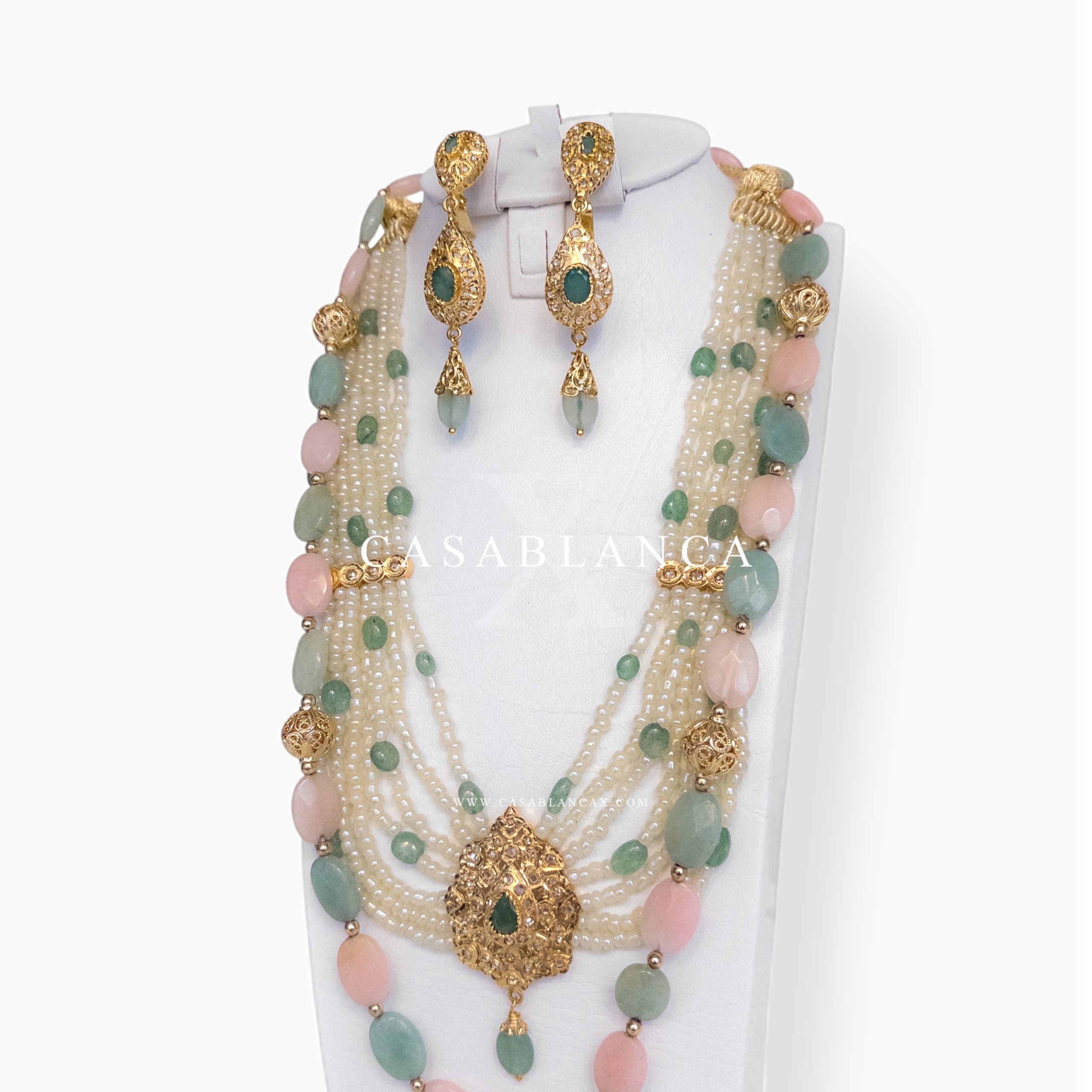 Golden 7hor Moroccan Gold Mint and Pink Set - Safina – Bild 2