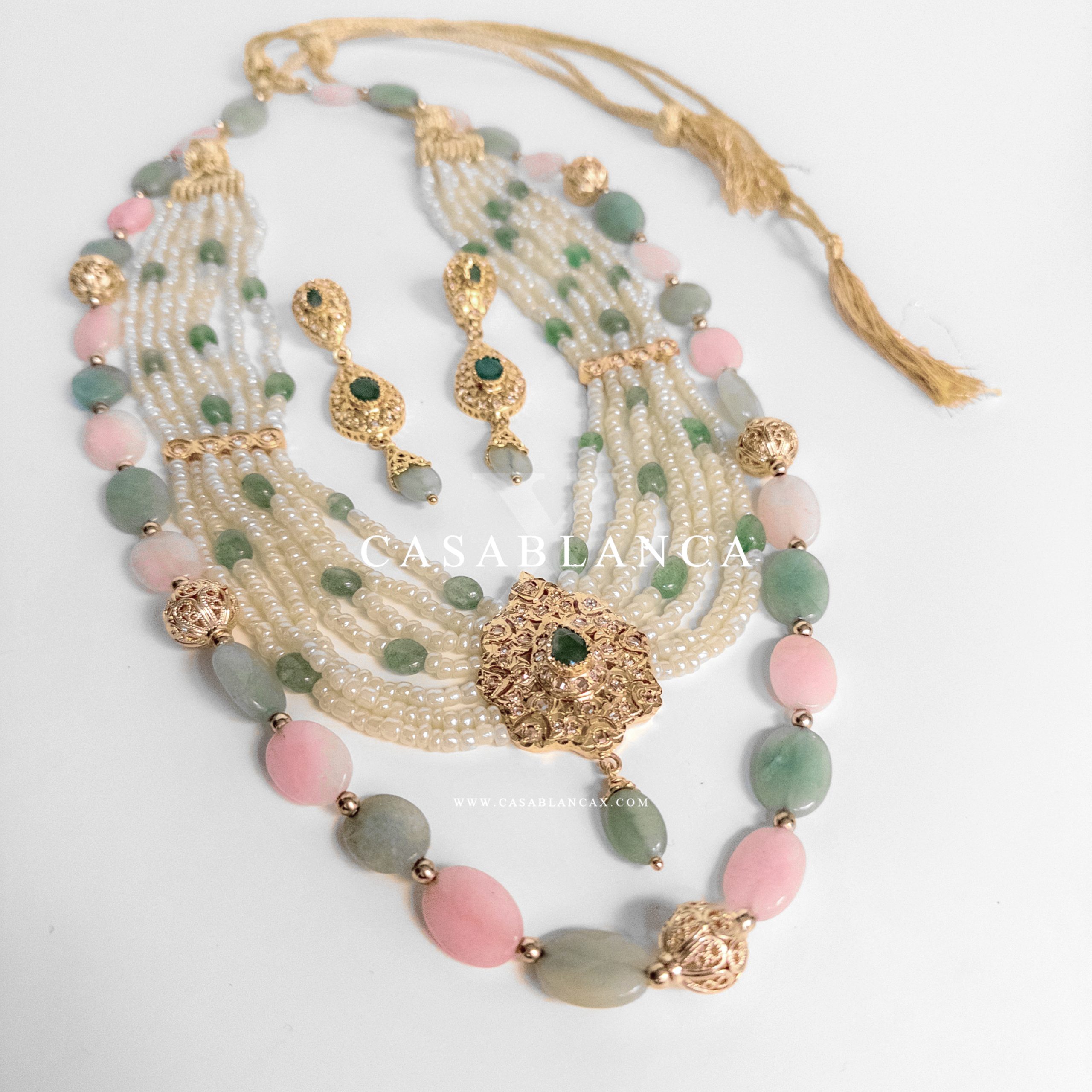 Golden 7hor Moroccan Gold Mint and Pink Set - Safina – Bild 7