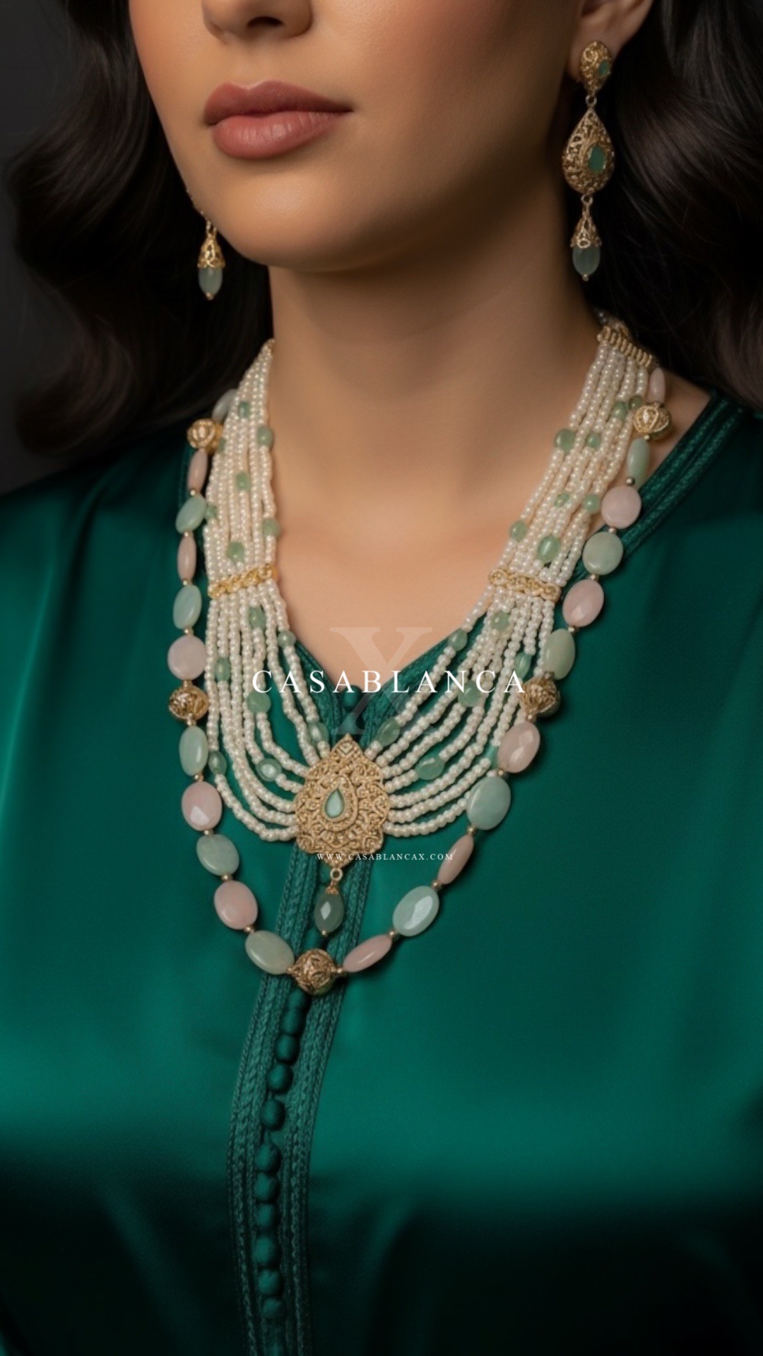 Golden 7hor Moroccan Gold Mint and Pink Set - Safina – Bild 4