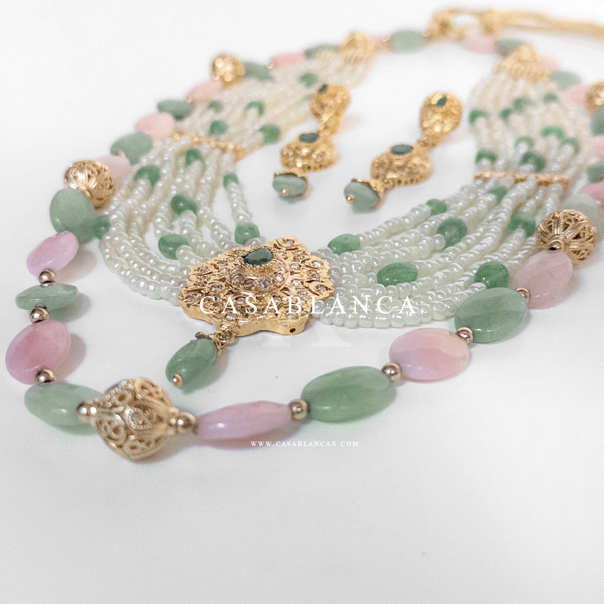 Golden 7hor Moroccan Gold Mint and Pink Set - Safina – Bild 8