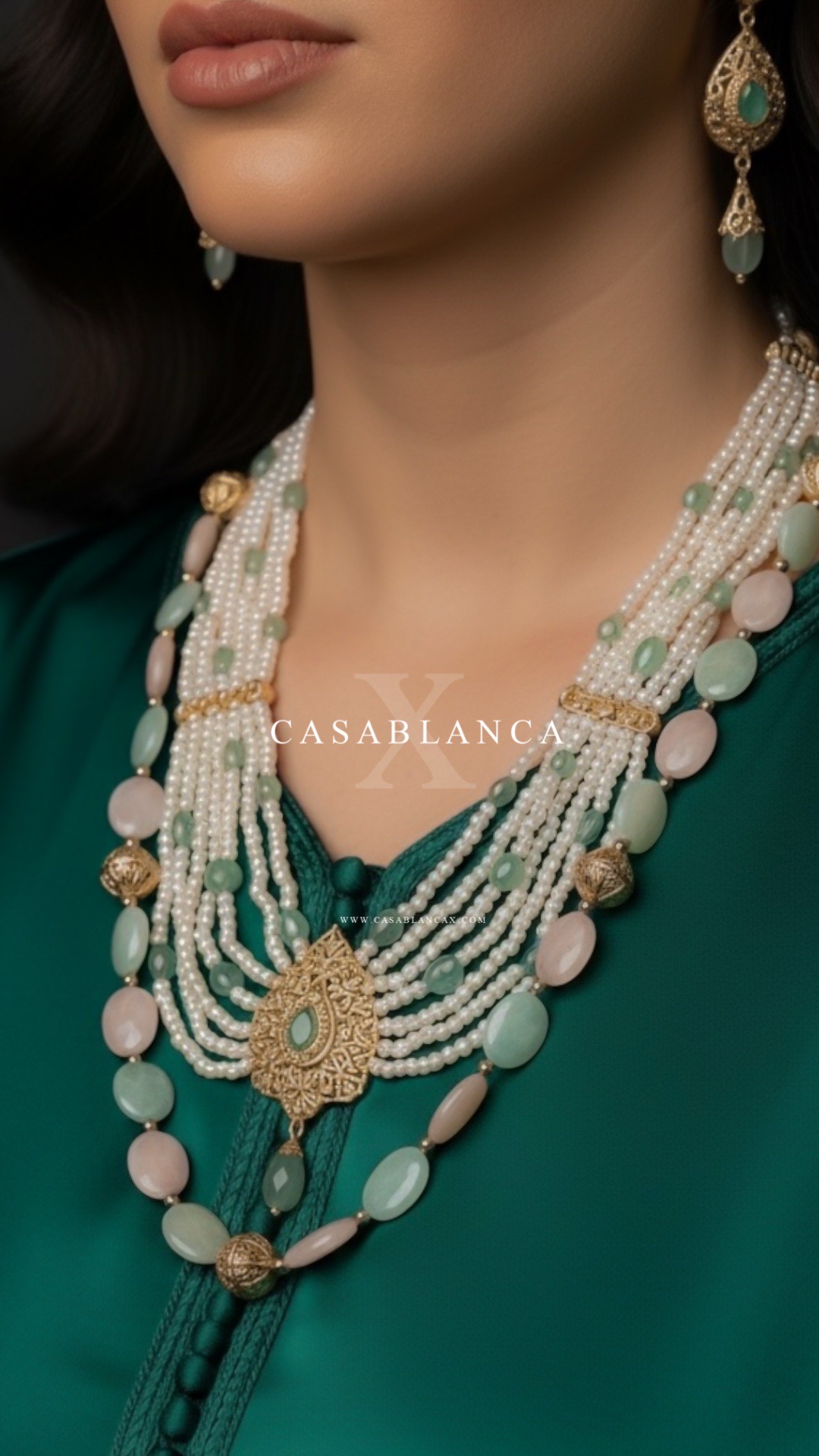 Golden 7hor Moroccan Gold Mint and Pink Set - Safina – Bild 5