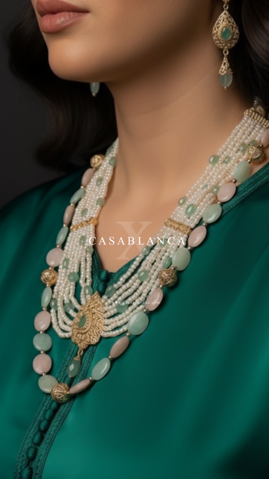 Golden 7hor Moroccan Gold Mint and Pink Set - Safina – Bild 6