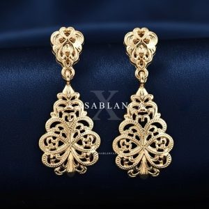 Taqlidi Marokkaanse Gouden Oorbellen - Smaya