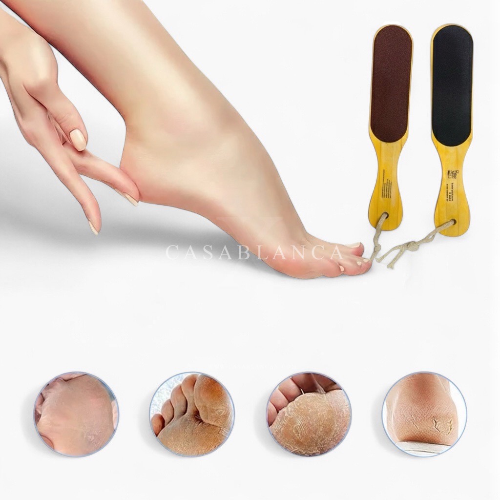 Dubbelzijdig Voetvijl en Voetschraper - Verwijderaar van Dode Huid en Eelt