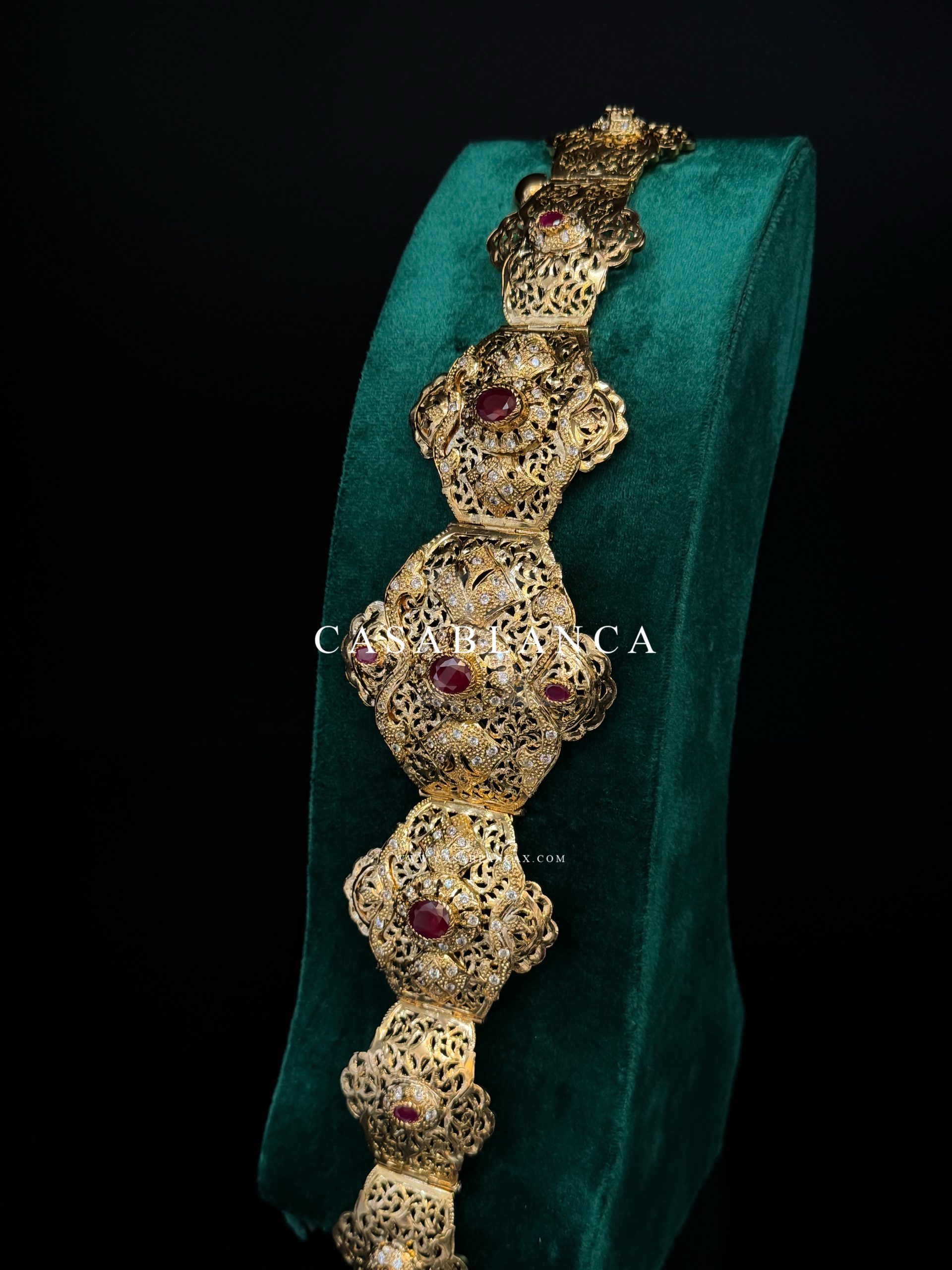 Mdamma Gouden Ceintuur Rood - Aureline - immagine 3