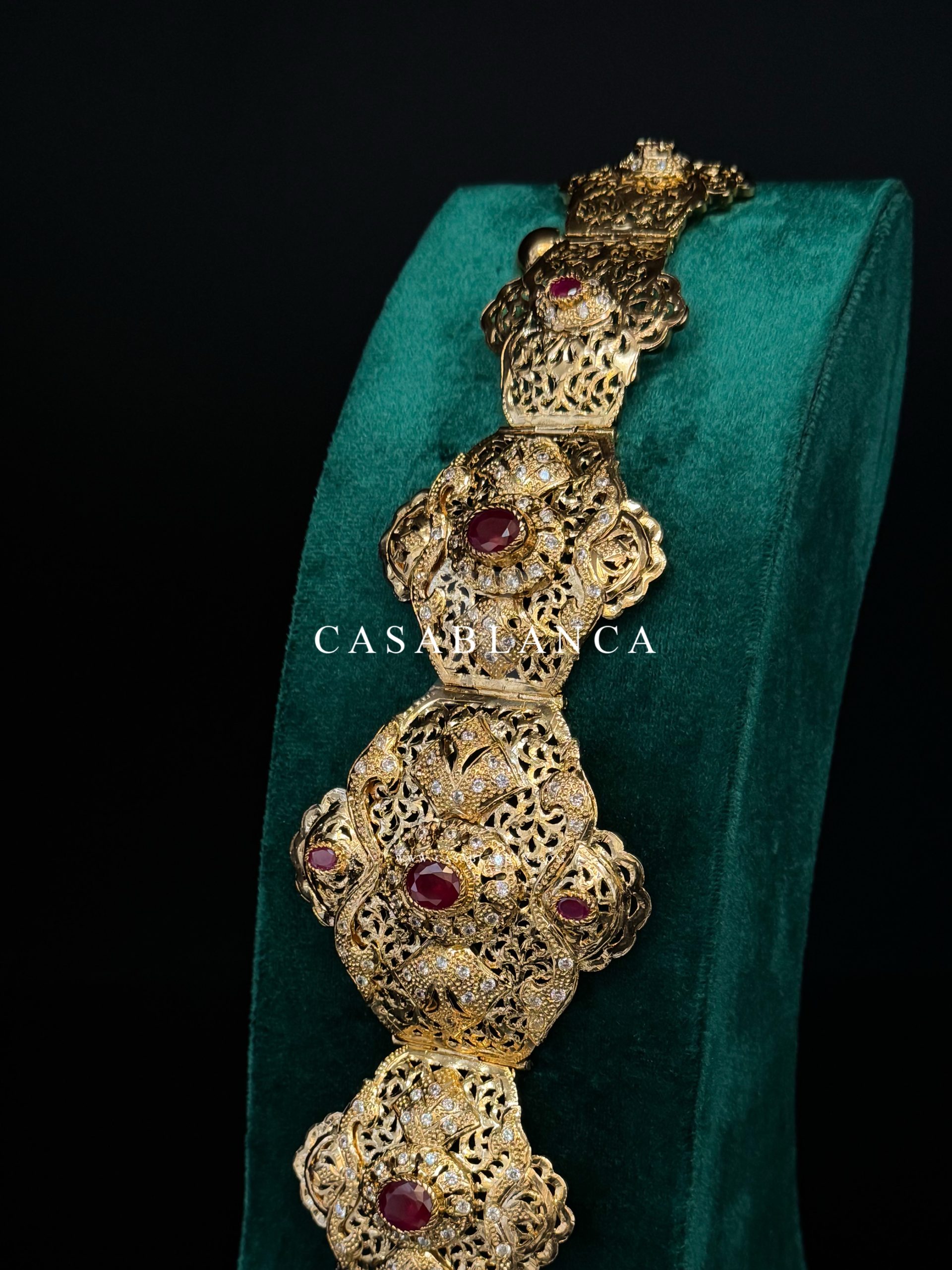 Mdamma Gouden Ceintuur Rood - Aureline - immagine 2