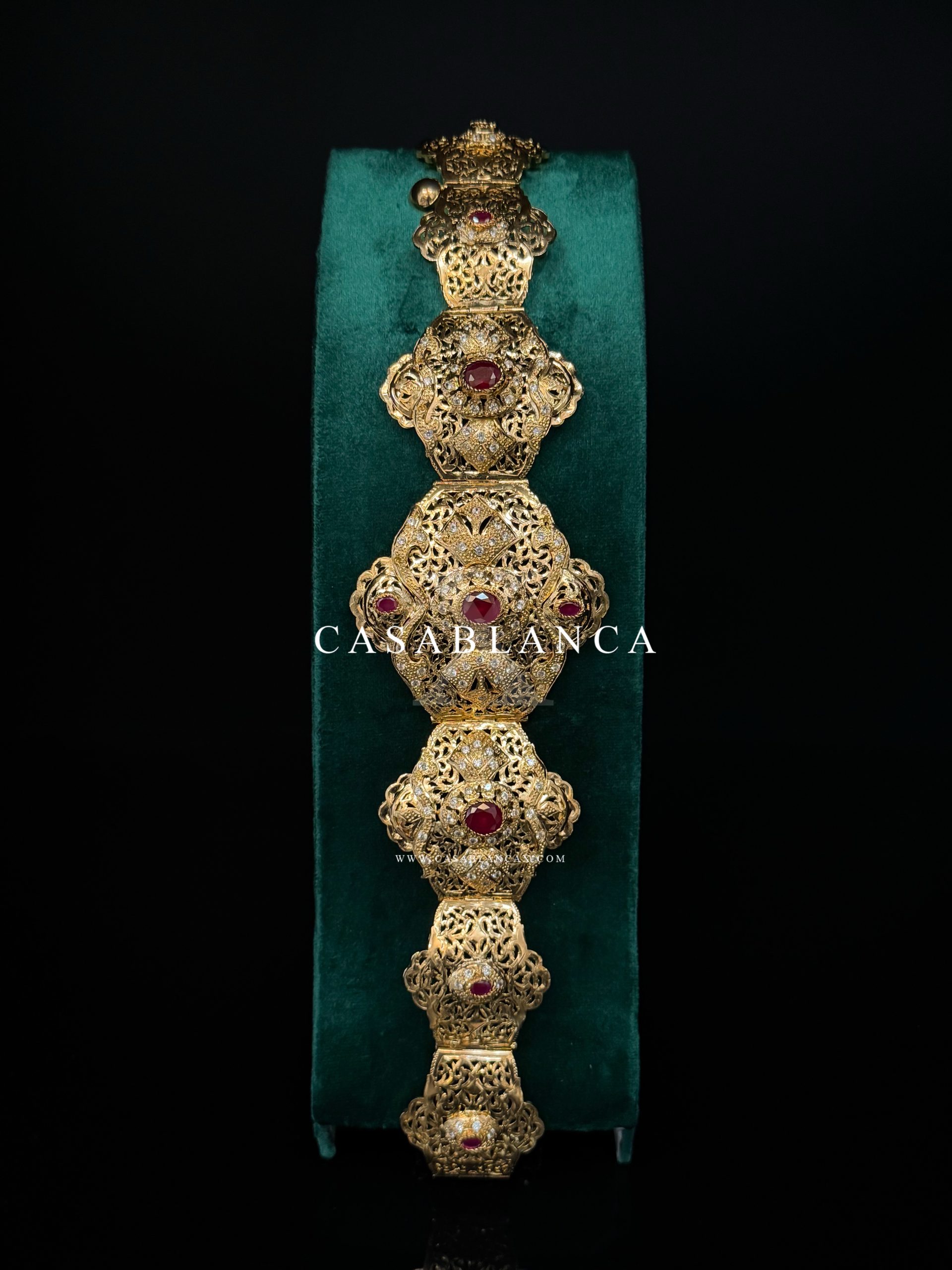 Cintura dorata Mdamma rossa - Aureline