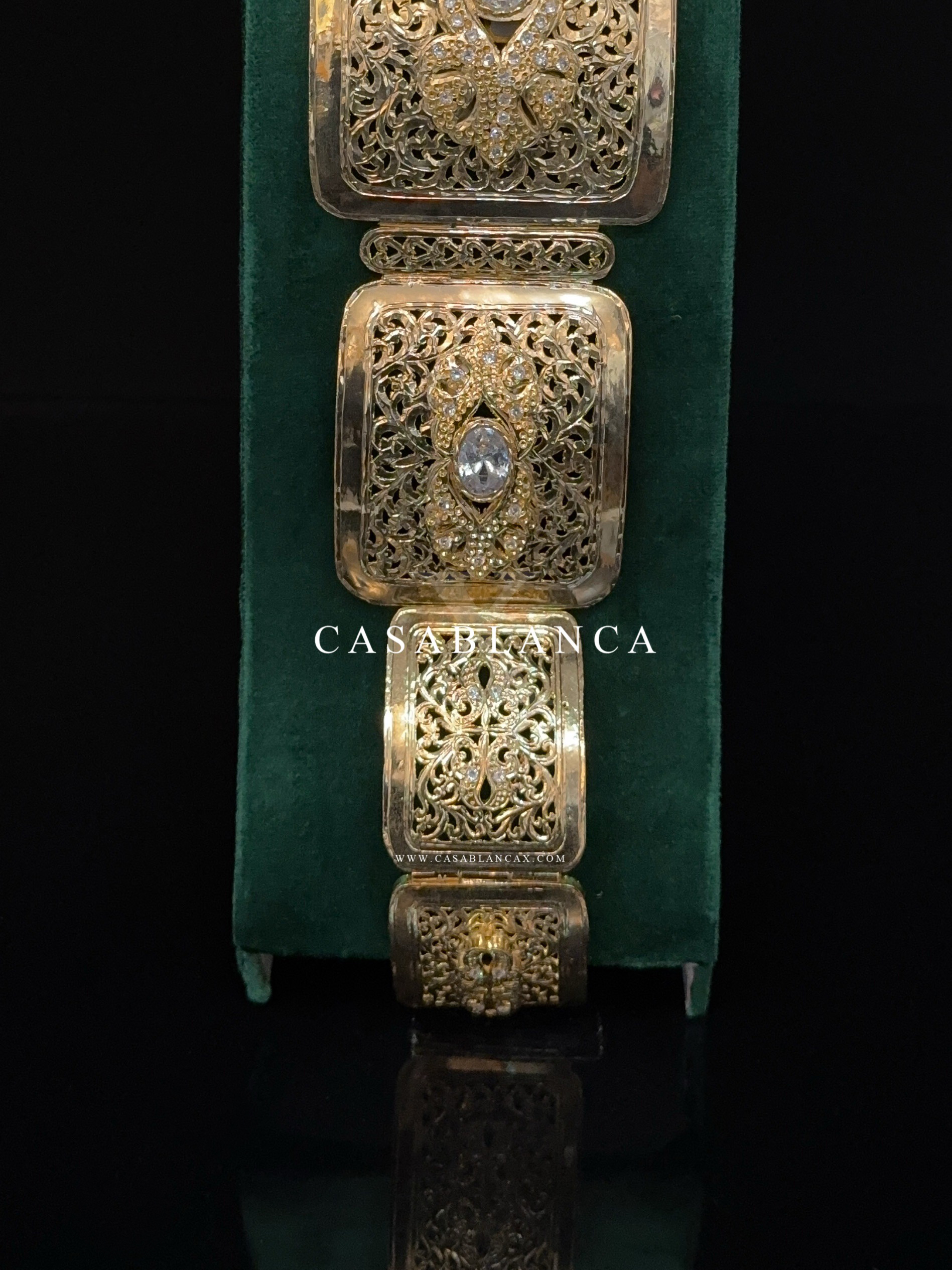 Gouden Mdamma Marokkaanse Ceintuur - Elavia - immagine 2