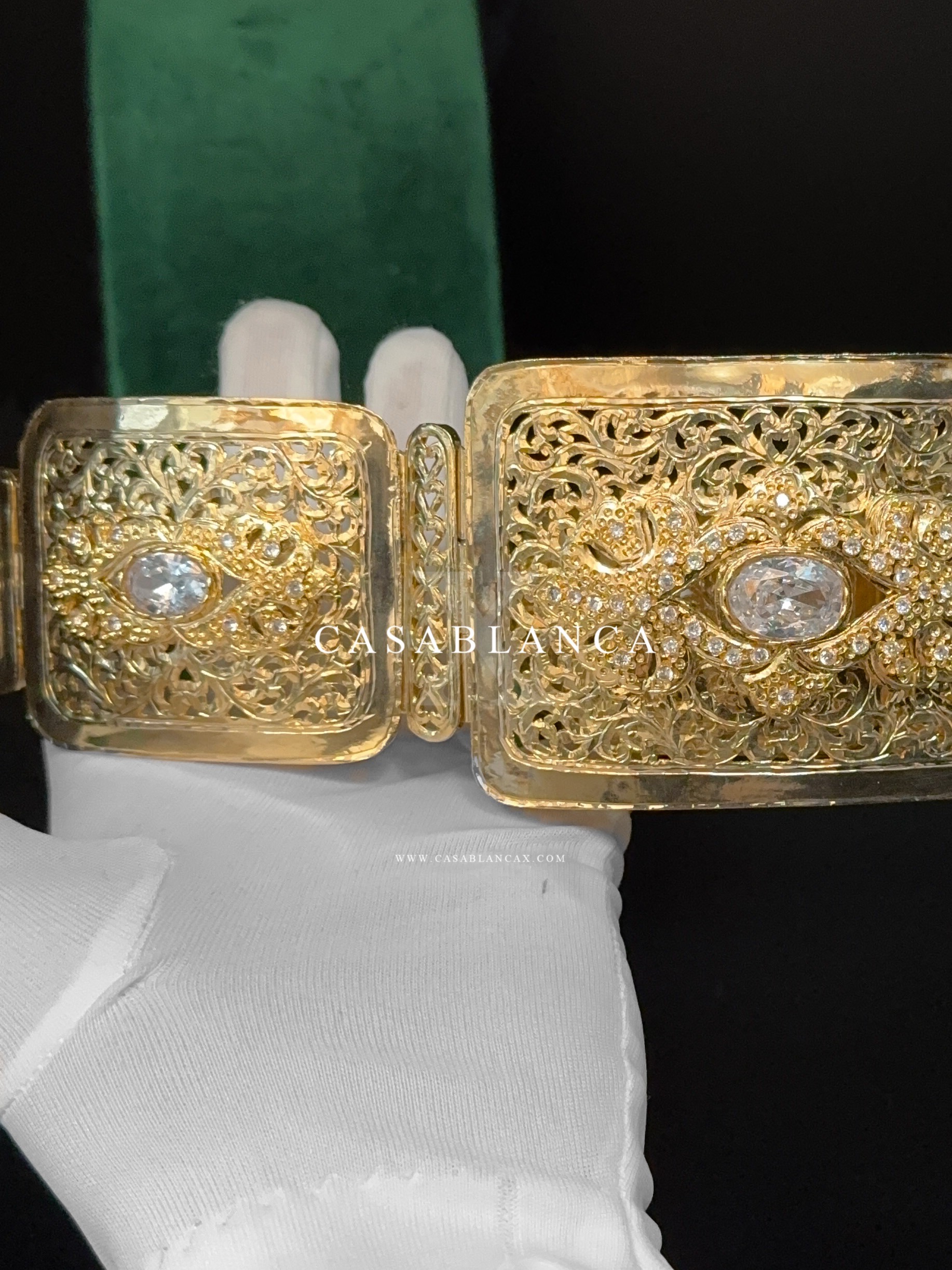 Gouden Mdamma Marokkaanse Ceintuur - Elavia - immagine 4