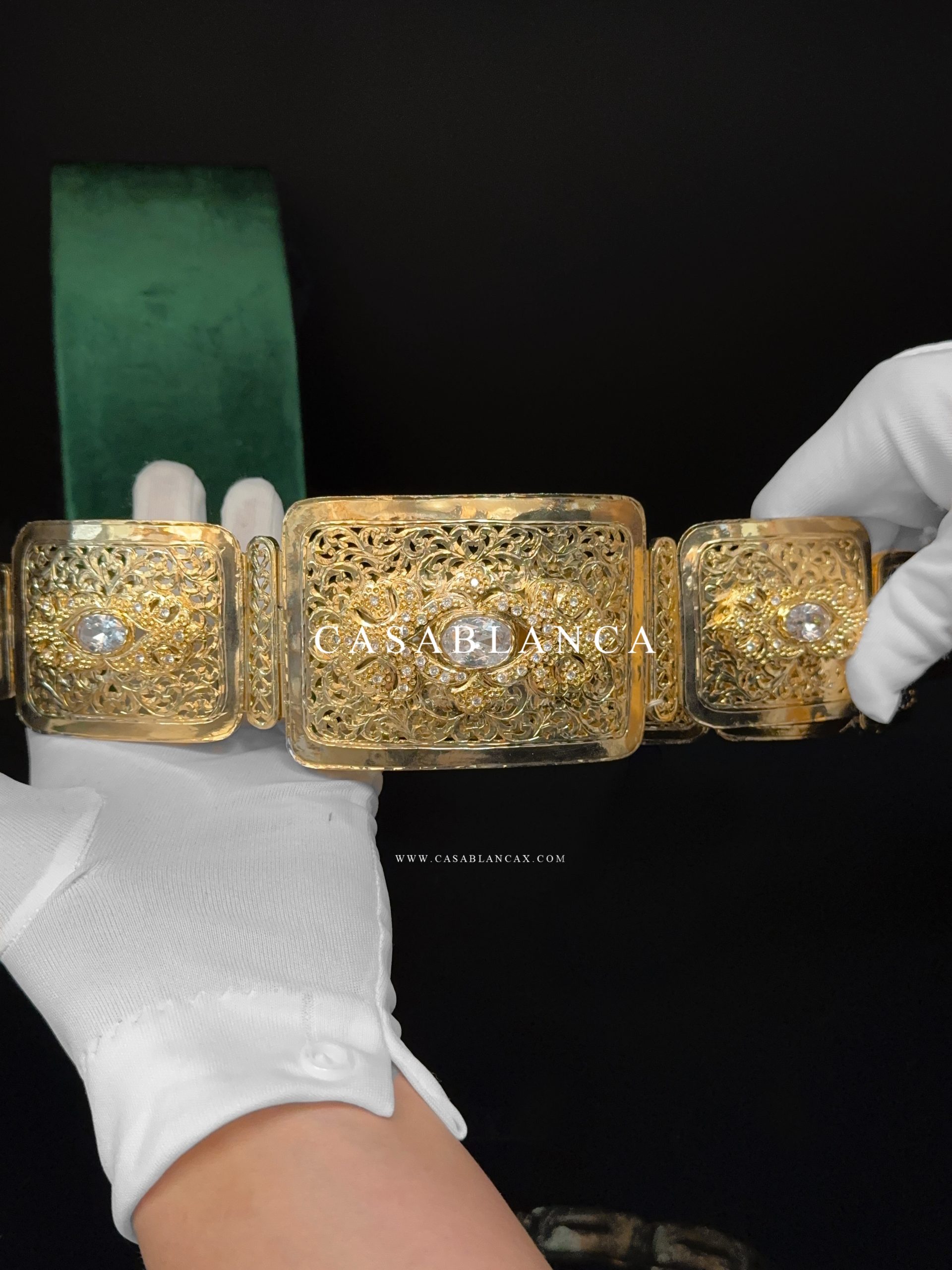 Gouden Mdamma Marokkaanse Ceintuur - Elavia - immagine 5