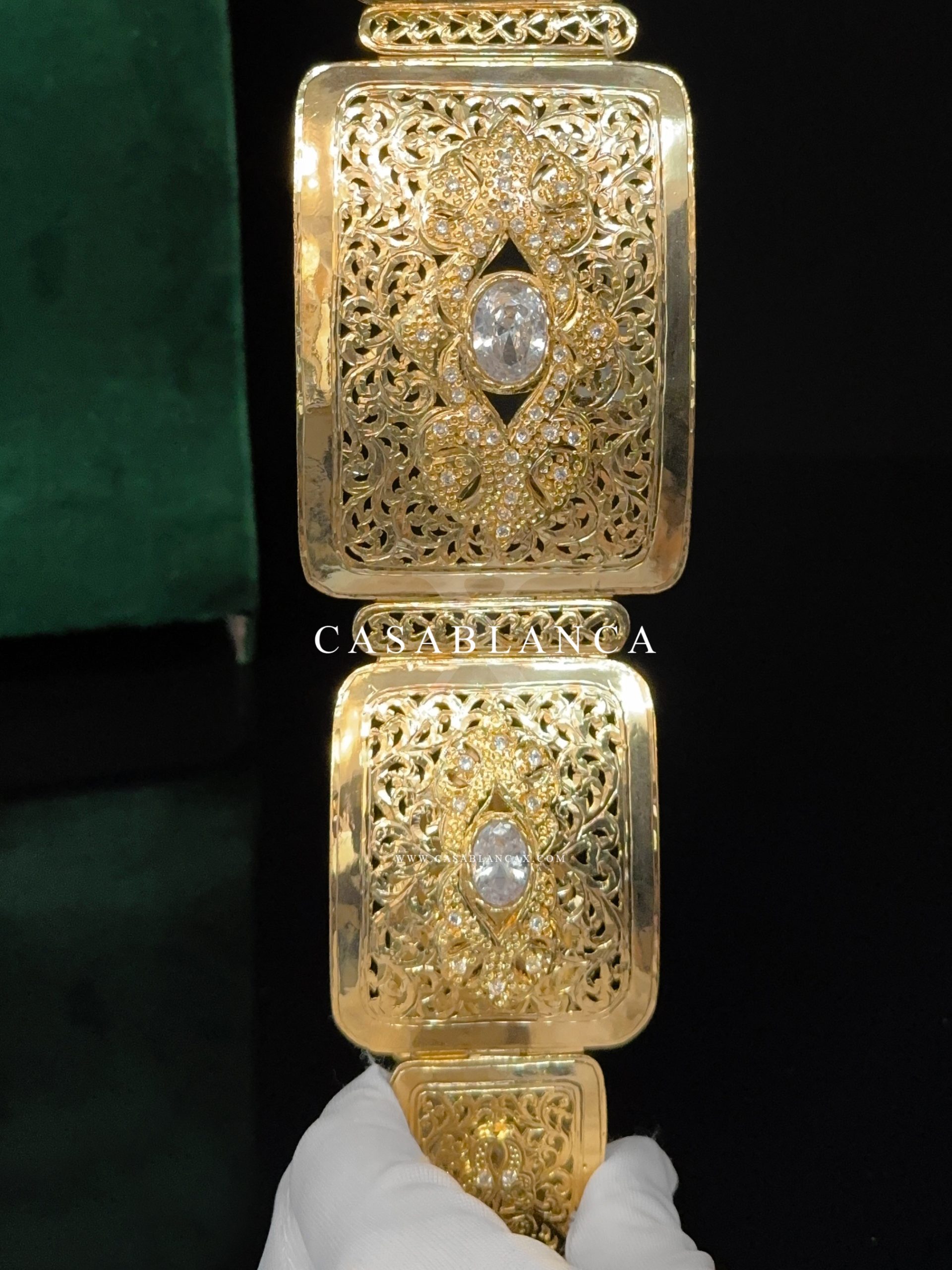 Gouden Mdamma Marokkaanse Ceintuur - Elavia - immagine 6