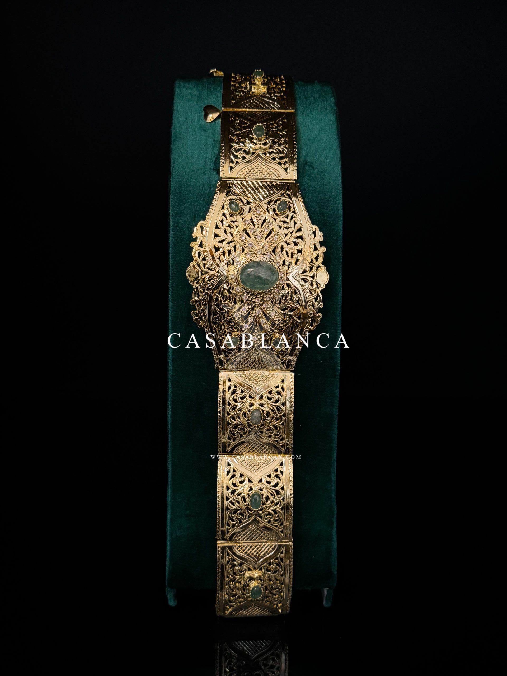 Cintura Marocchina Cintura Mdamma Oro Menta - Solennea